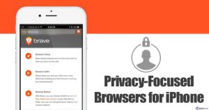 Browser με επίκεντρο το απόρρητο για iPhone