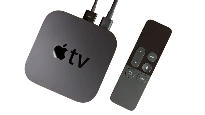 HDMI και καλώδιο τροφοδοσίας στο Apple TV