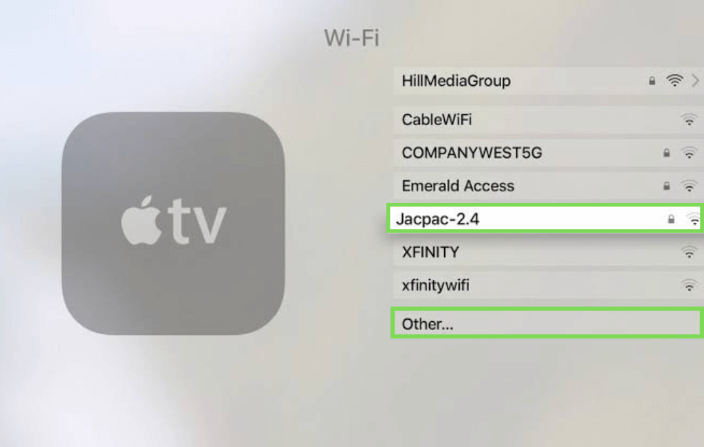 Πώς να αλλάξετε δίκτυο Wi-Fi στο Apple TV