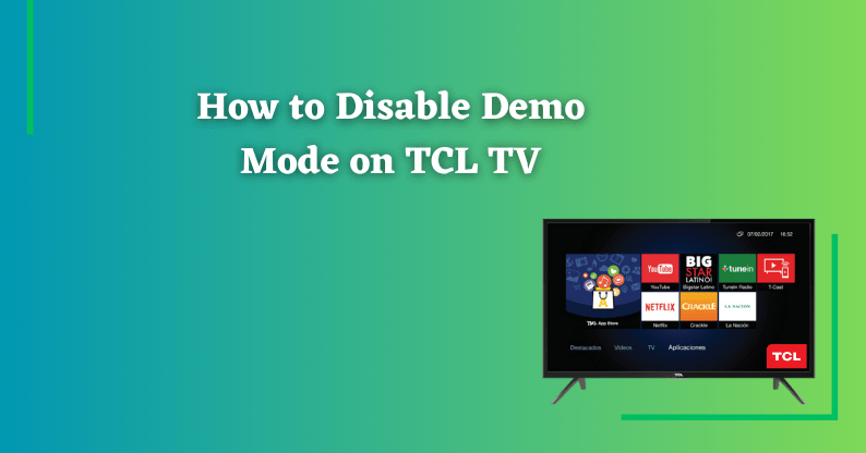 Πώς να απενεργοποιήσετε τη λειτουργία επίδειξης σε TCL Smart TV