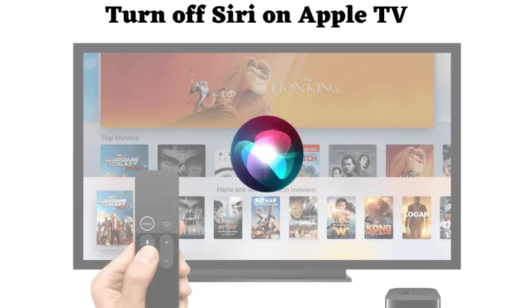 Πώς να απενεργοποιήσετε το Siri στο Apple TV