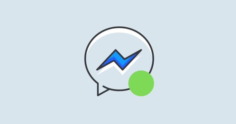 πράσινη κουκκίδα στο Messenger