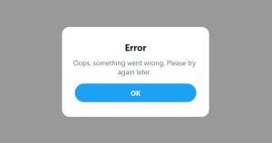 Κάτι πήγε στραβά στο Twitter