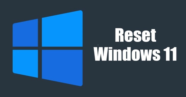 Πώς να επαναφέρετε τα Windows 11 χωρίς απώλεια δεδομένων