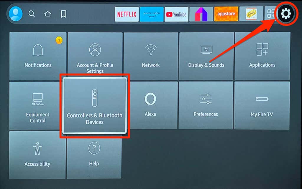 Πώς να συνδέσετε συσκευές Bluetooth στην εικόνα Fire TV σας 1