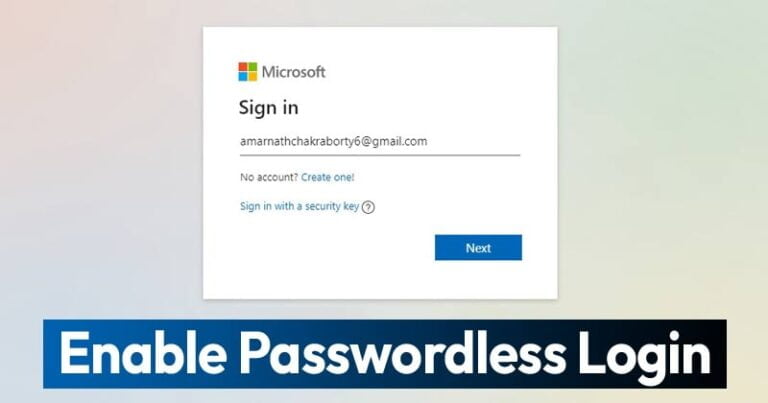 λογαριασμό Microsoft χωρίς κωδικό πρόσβασης