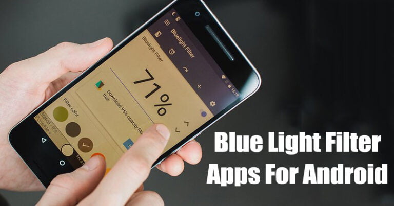 καλύτερες εφαρμογές φίλτρου Bluelight για Android