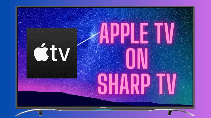 Apple TV on Sharp TV