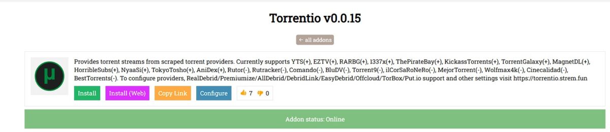 Τα 8 καλύτερα πρόσθετα Stremio για λήψη 4 Torrentio καλύτερα πρόσθετα Stremio
