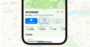 Πώς να κάνετε λήψη χαρτών εκτός σύνδεσης στο iPhone