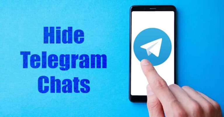 Πώς να κρύψετε μια συνομιλία μέσω Telegram