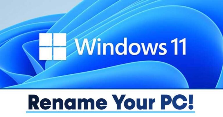 Πώς να μετονομάσετε τον υπολογιστή σας με Windows 11