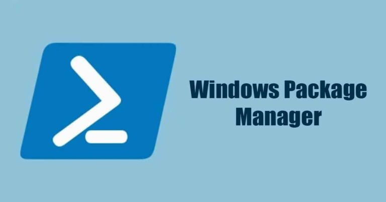 Windows Package Manager