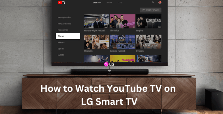 YouTube TV σε LG Smart TV