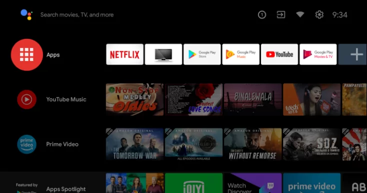 play store για να αποκτήσετε το Britbox στο Android TV
