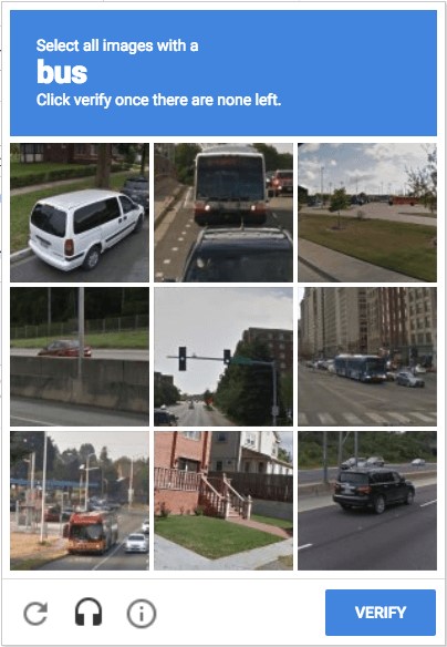 Επιλύστε το CAPTCHA