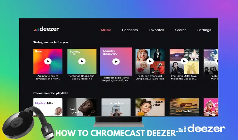 Deezer με Chromecast
