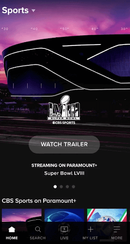 Chromecast Super Bowl από smartphone