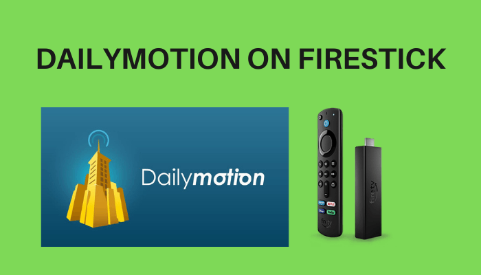 Dailymotion στο Firestick