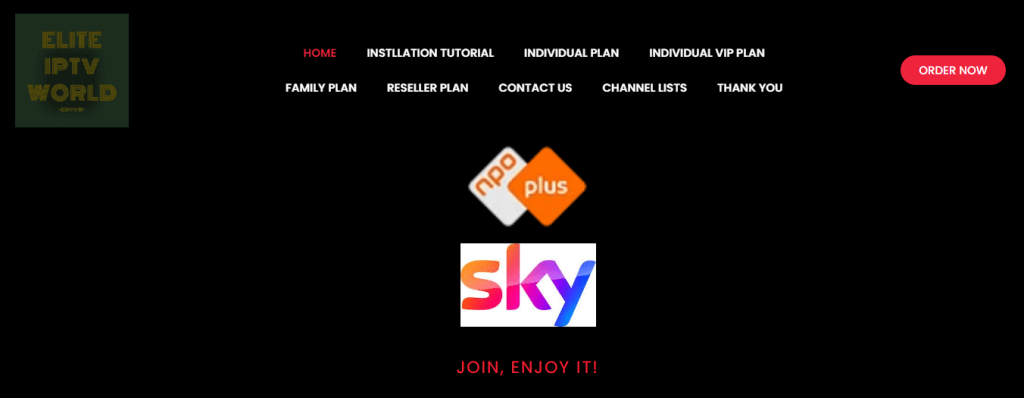 Πατήστε το Individual Plan για να δείτε τα σχέδια της Elite IPTV