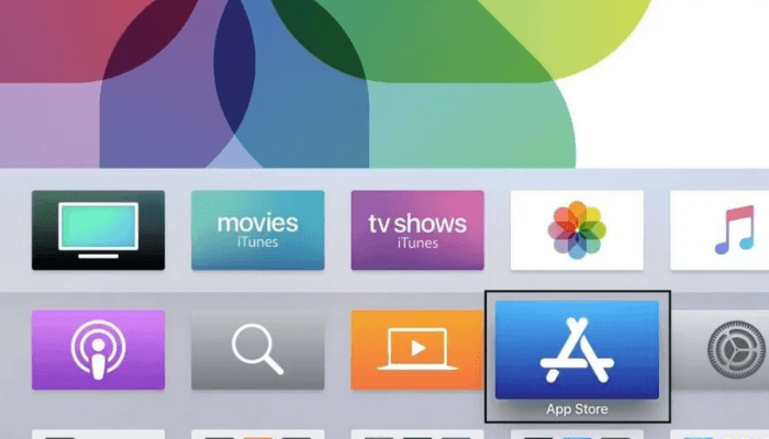   App Store στο Apple TV