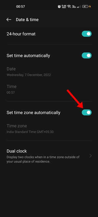 Διορθώστε τα δεδομένα και την ώρα του Android σας