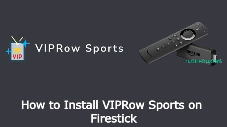 VIPRow Sports στο Firestick