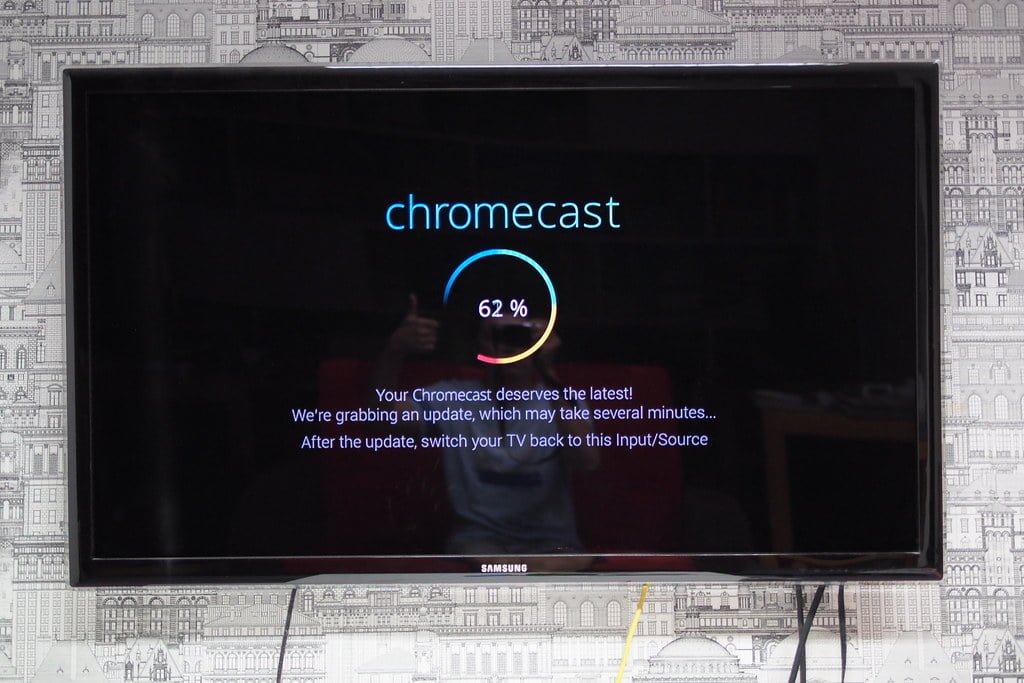 εργοστασιακές ρυθμίσεις του Chromecast