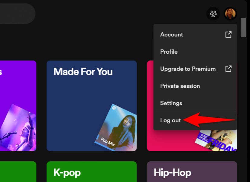 Η Αναζήτηση Spotify δεν λειτουργεί; 9 τρόποι για να το διορθώσετε εικόνα 9