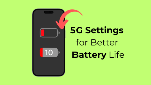 Πώς να αλλάξετε τις ρυθμίσεις του iPhone 5G
