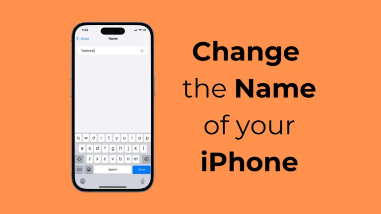 Πώς να αλλάξετε το όνομα του iPhone