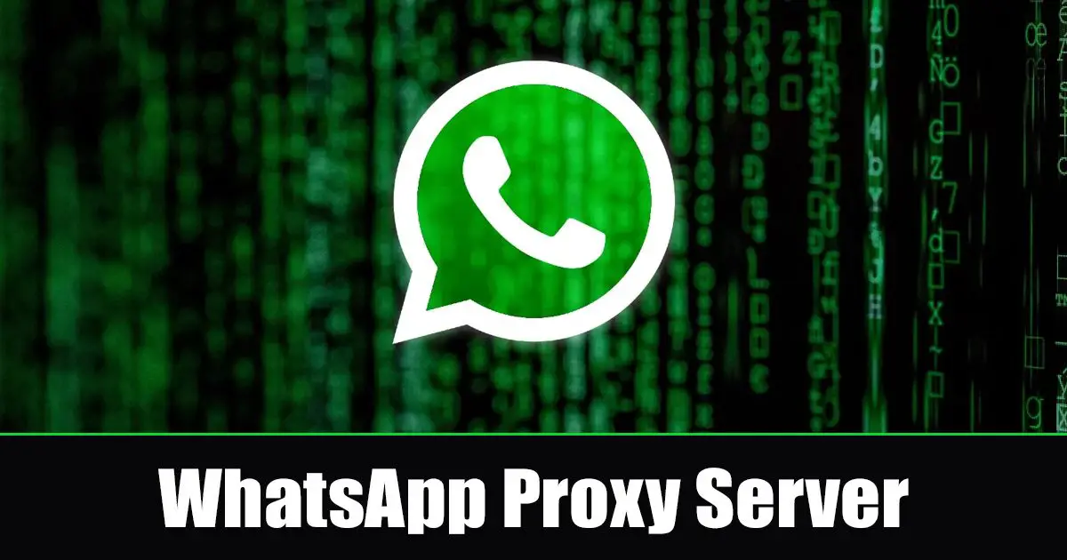WhatsApp Proxy