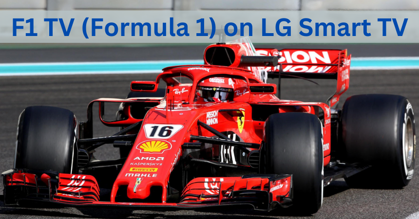 F1 TV on LG Smart TV