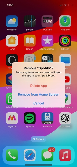 Επανεγκαταστήστε την εφαρμογή Spotify