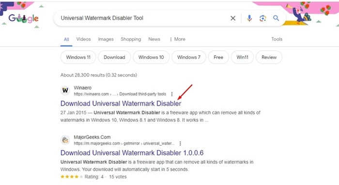 Universal Watermark Disabler