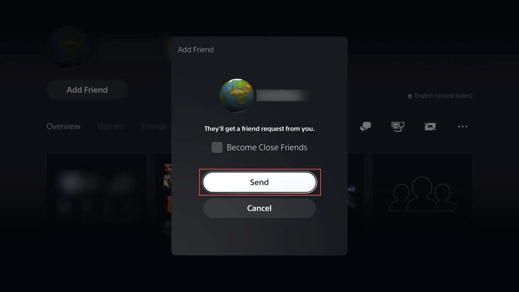 Αποστολή αιτημάτων φιλίας σε PS5 & PS App image 5