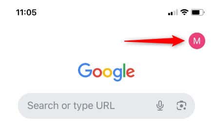 Πώς να αφαιρέσετε έναν Λογαριασμό Google από την εικόνα του Chrome (iOS και Android).