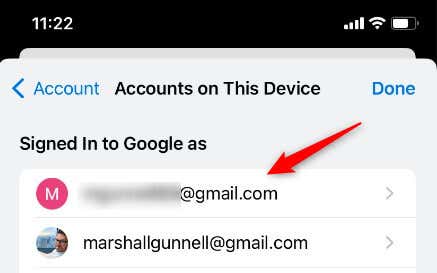 Πώς να αφαιρέσετε έναν λογαριασμό Google από το Chrome (iOS και Android) εικόνα 4
