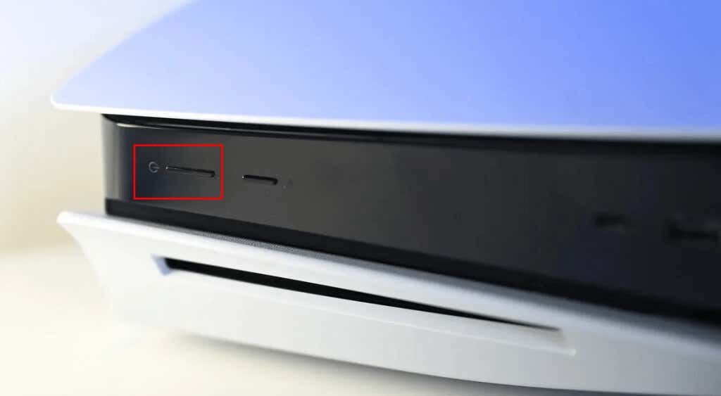 Αναγκαστικός τερματισμός της εικόνας της κονσόλας PS5
