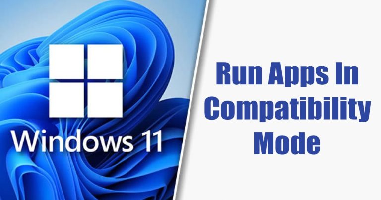 Πώς να εκτελέσετε παλαιότερα προγράμματα σε λειτουργία συμβατότητας στα Windows 11