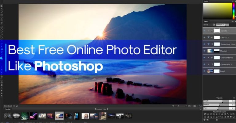 καλύτεροι δωρεάν διαδικτυακοί επεξεργαστές φωτογραφιών όπως το Photoshop
