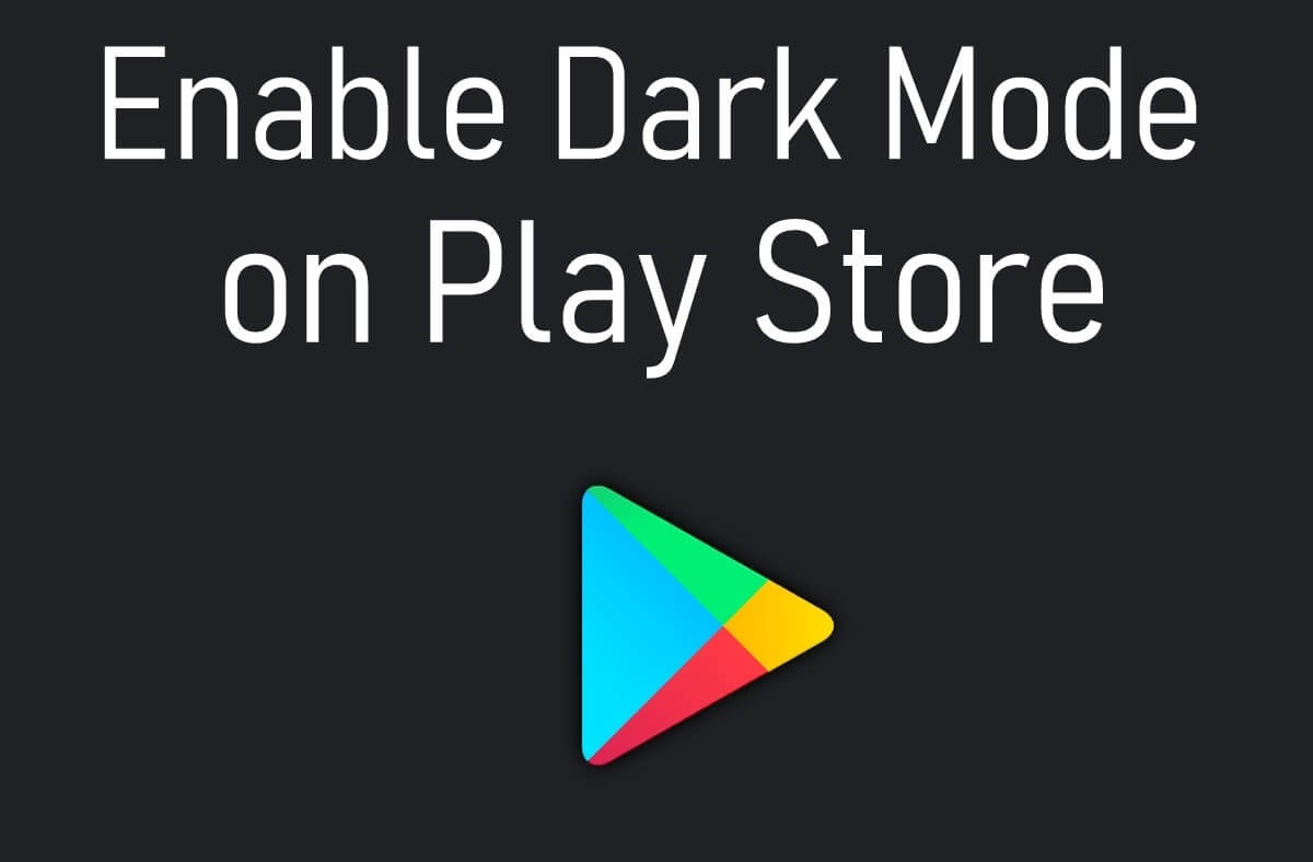 σκοτεινή λειτουργία στο Google Play Store
