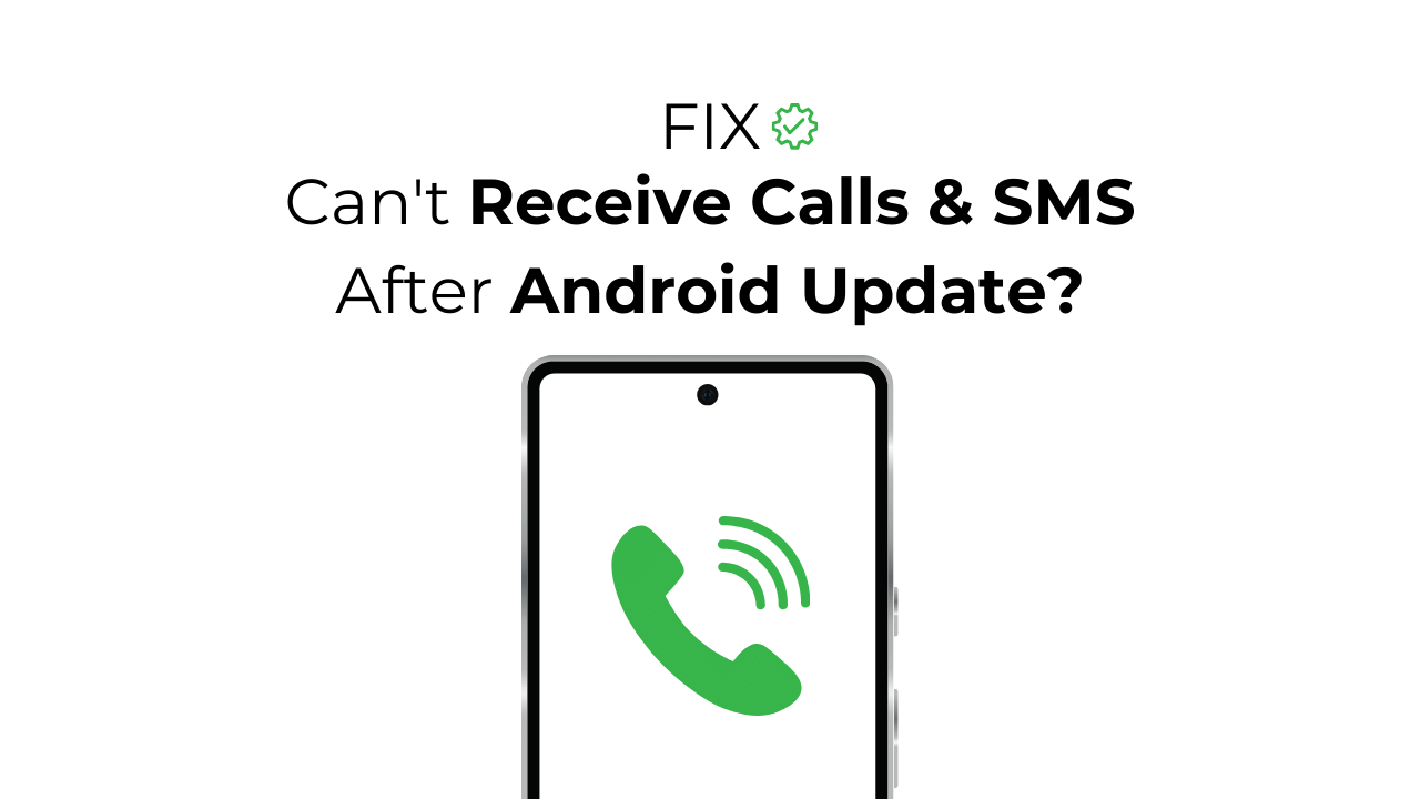 Δεν λαμβάνετε κλήσεις και SMS μετά την ενημέρωση Android