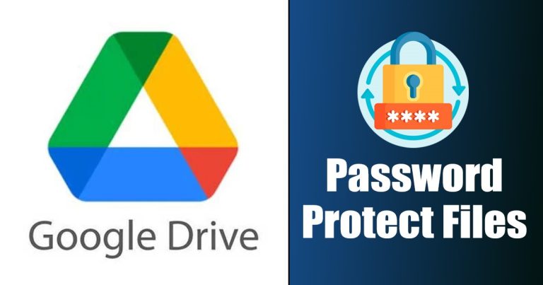 Πώς να προστατέψετε τα αρχεία Google Drive με κωδικό πρόσβασης