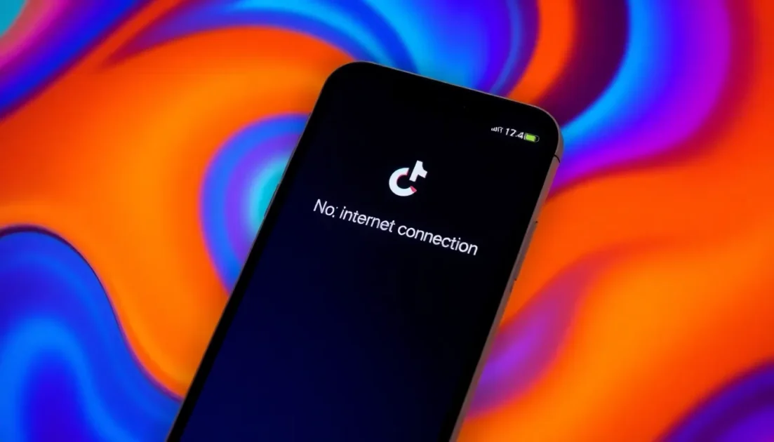 σφάλμα TikTok Χωρίς σύνδεση στο Internet