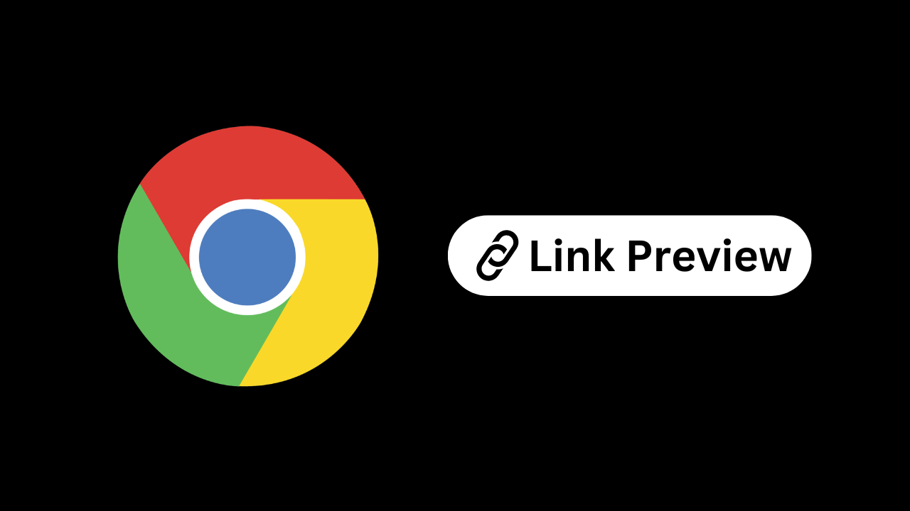 προεπισκόπηση συνδέσμου Google Chrome
