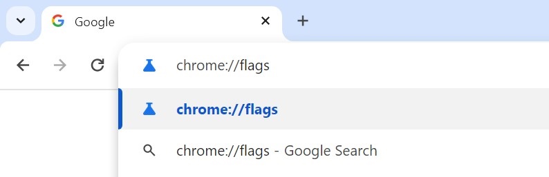 Chrome://flags