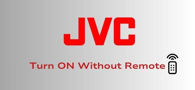 Πώς να ενεργοποιήσετε την JVC Smart TV χωρίς τηλεχειριστήριο