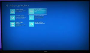 Κολλήσατε στο «Προετοιμασία των Windows