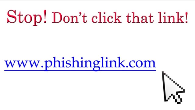 Μην κάνετε κλικ σε ύποπτους συνδέσμους στα email